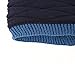 Novawo Men's Knit Thicken and Fleece Lining Beanie Hat Winter Slouchy Warm Cap