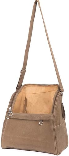 tan suede purse