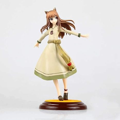 Amazon Namfxh オオカミとスパイスセージウルフ1st世代かわいいオオカミ彼のluo Pvcアニメキャラクターホリデーギフト静物像風景美少女フィギュアcm 7 in 置物 オブジェ オンライン通販
