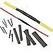JawayTool 127 Pieces Assortment Heat Shrink Tube Wire Wrap Kit Electrical Connection Cable Sleeve Tubing Sets With Durable Storage Case – Assorted Diameters- 2:1 Shrink Ratio