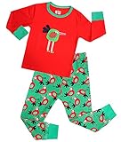 Girls Pajamas Kids 100% Cotton 2 Piece Clothes Sets Sleepwear Suit for Children