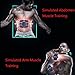 ABS Stimulator Training the Body Ultimate Abs Stimulator For Abdomen/Arm/Leg ;EMS Abs Trainer Wireless Workout Portable Home/Office Workout Equipment Support Men&Women