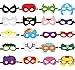 Cartoon Felt Masks Cosplay Character Soft Mask Party Favors Supplies for Kids Boys or Girls 20 Pack