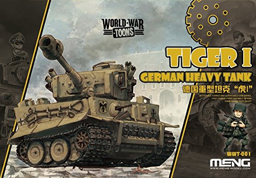 Meng WWT-001 Model - German Tiger I German Heavy Tank World War Toon