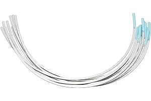 uxcell 5 Pairs Stainless Steel Underwires for Bra, 8.2 Inch Underwires for Bras Replacement Bra Wires Repair Parts Sewing Sup