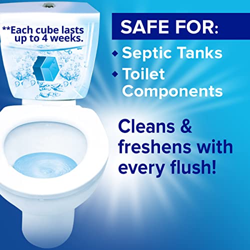 Soft Scrub In-Tank Toilet Cleaner Duo-Cubes, Sapphire Waters, 4 Count