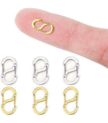 アクセサリー sa_12_chi Amazon.com: Hicarer 6 Pieces Necklace Shortener Double Lobster