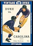 Duke Blue Devils 2015 Vintage Football Calendar by 