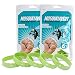 All Natural Mosquito Repellent Bracelets - Value Pack Twelve (12) Pack (2 Packs of 6) - Deet Free - Deters Bugs for Hours - Natural Oil Bug Repellent - Kid Safe Bracelet — Perfect for Travel