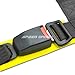Universal Black Nylon 4-Point Racing Seat Belt & Buckle (Pack of 2)