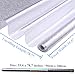 Velimax Rain Glass Film Decorative Rain Glass Window Film Privacy Rain Film Static Cling Window Sticker Removable Anti-UV (35.4