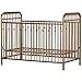 Little Seeds Monarch Hill Ivy Metal Crib, Gold