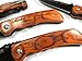MTech Personalized Engraved Wood EDC Pocket Knife Groomsman Boyfriend Dads Grandpa Anniversary Husband Wedding Gift Contour Grip