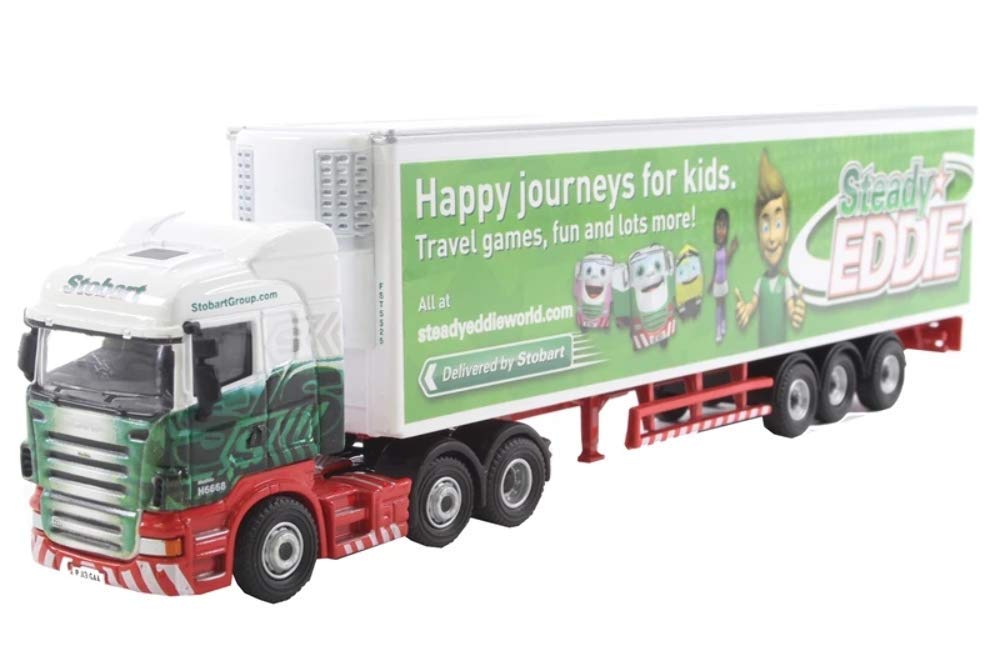 Oxford Diecast 1:76 Scania Highline Fridge Steady Eddie Collectable model 76SHL16FR