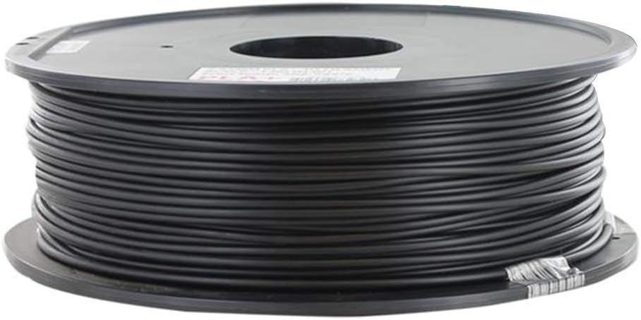 Inland 2.85mm Black PLA PRO (PLA+) 3D Printer Filament 1KG Spool (2.2lbs), Black