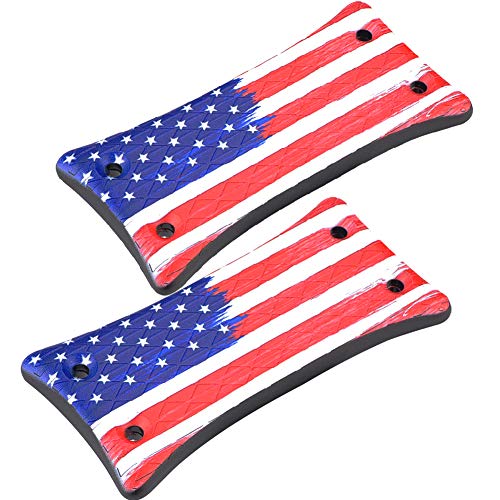 Gun Magnet Mount [2-Pack],Rubber Coated Gun Holder for Pistol,Handgun,Shotgun,Rifles, Revolvers, Safe, Hunting, Firearm Accessories, Using in Car, Truck, Wall, Desk, Vehicle and Home - U.S. Flag - Thumbnail 7