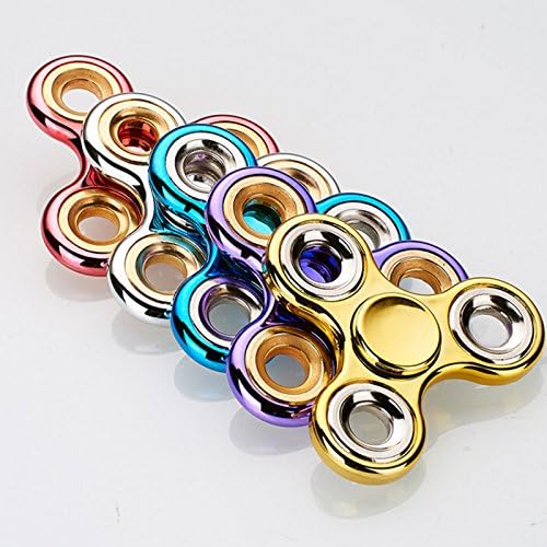 Toykart Exclusive Chrome Edition Fidget Spinner, Multicolor