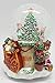 Lightahead® PolyResin 80MM Musical Water Snow Globe Playing a Tune & Rotating for Christmas (Christmas Tree)