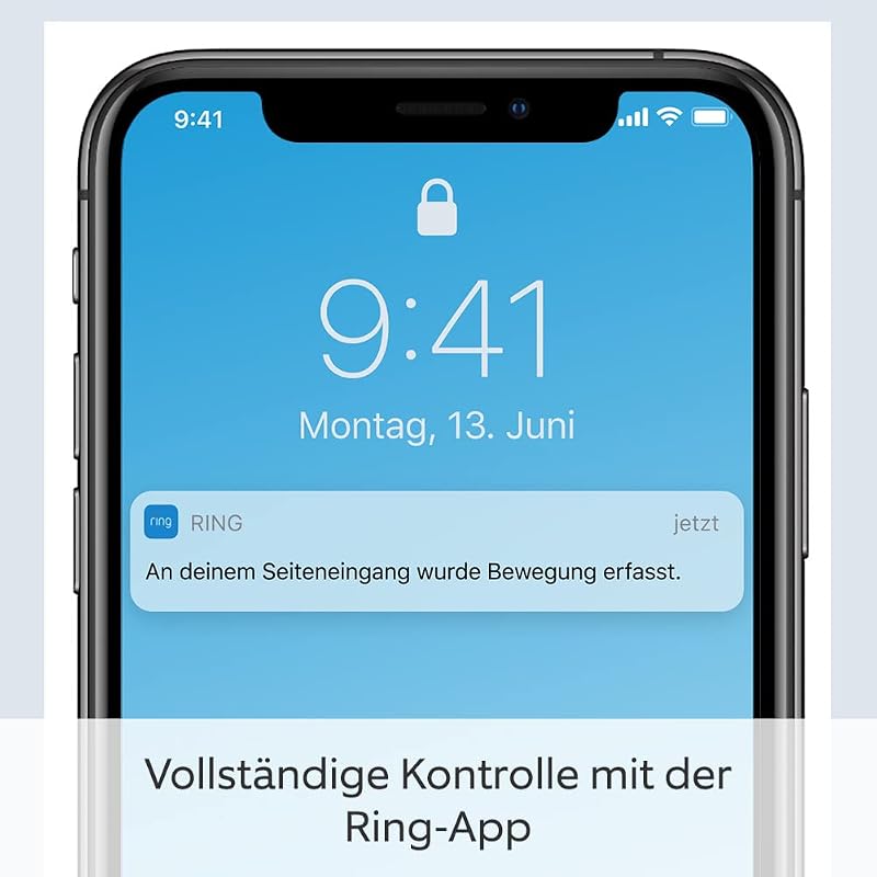 Spotlight Kamera Plus Akku (Spotlight Cam Plus) | Überwachungskamera aussen mit WLAN, HD-Video, LED-Strahler, Nachtsicht, Bewegungserfassung & Sirene | Alexa-kompatible Sicherheitskamera