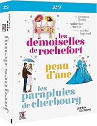 Jacques Demy - Les demoiselles de Rochefort + Peau d'Âne + Les parapluies de Cherbourg - Pack - Blu-ray