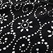 Chicwe Women's Plus Size Floral Laser Cut Woven Top Blouse 1X-4X