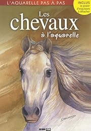 Les  chevaux à l'aquarelle...