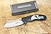 Wartech Thumb Open Spring Assisted Skull Aluminium Handle Pocket Knife (PWT260BK)