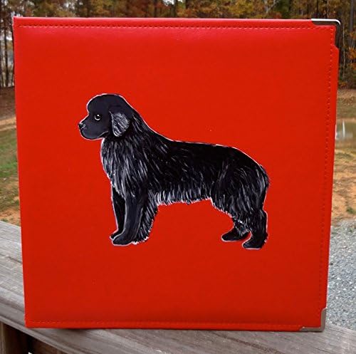 Newfoundland Newfie Hand Painted Photo Album / Scrapbook for Show Photos, Awards, Action Shots, Agility