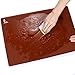 Super Kitchen Food Grade Silicone Extra Large Pastry Mat Baking Mat 23.4 By 15.6 Inches Chocolate …