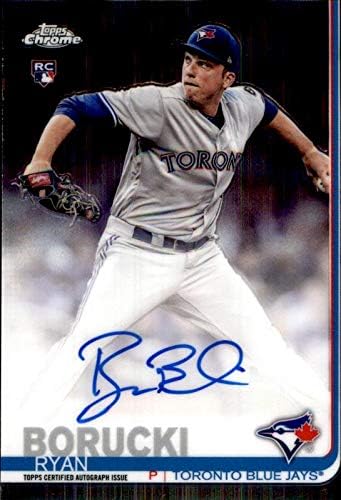 2019 Topps Chrome Rookie AUTOGRAPH #RARBO Ryan Borucki TORONTO BLUE JAYS