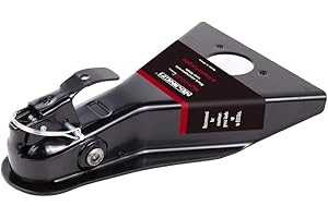 NBJINGYI 2" 8000lbs A-Frame Trailer Coupler Fits 2 in Hitch Ball Yoke-Style Class IV Black (2" 8000LBS)