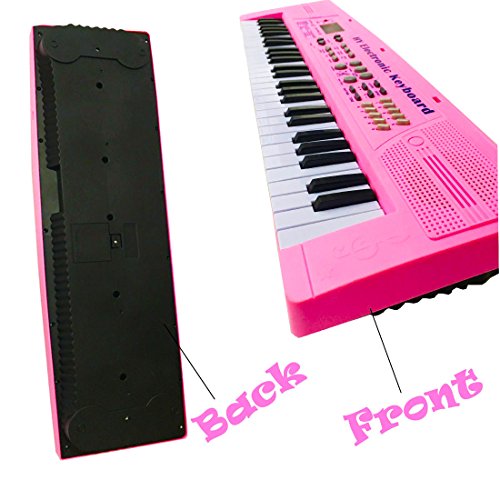 Keyboard Piano for Fresh Household 54 Keys Electronic Musical Instrument with Microphone and MP3 Input for Christmas Birthday Gift - Thumbnail 7