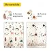 Gupamiga Play mat Baby PlayMat Baby mat Kids Play mat XPE Foam Floor Gym Slip Thickening Reversible Waterproof Play mat for Toddlers Portable Double Sides Toddler Outdoor or Indoor (47x71x0.8in)