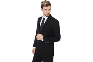 P&L Men's Classic Fit Blazer Elegant Suit Jacket Stretch Sport Coat for Business Daily Wear, Regular and Big & Tall Sizes