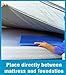 SagsAway Ultimate Sagging Innerspring or Latex Mattress Repair System. Directly Target A Sag In Any Twin, Full, Queen,or King Size Up To 14 Inches Thick. Not for Memory Foam, Tempurpedic, or Air Beds
