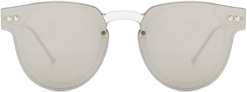 Spitfire Sharper Edge 2 Sunglasses, Clear/Silver Mirror