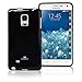 GOOSPERY Pearl Jelly for Samsung Galaxy Note Edge Case (2014) Slim Thin Rubber Case (Black) NT4E-JEL-BLK