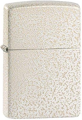 - Briquet tempête, Aspect Verre mercurisé, Mat, modèle de Base, Rechargeable, réutilisable, Design Coupe-Vent, boîte Cadeau, fabriqué aux États-Unis