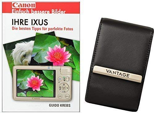 Foto Tasche Vantage Ultimate 4 Leder Plus Fotobuch IHRE IXUS Canon