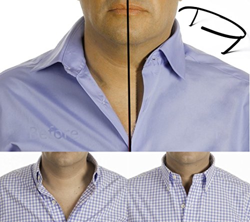 THE ORIGINAL Collar - Placket Stays (SELECT YOUR SHIRT COLLAR SIZE) size 16 Dark