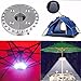 KINGSO Patio Umbrella Light,3 Level Dimming Wireless 28 LEDs Lights At 110 lux - 4 x AA Battery Operated Adjustable, for Patio Umbrellas, Outdoor Use, or Camping Tents (Silver)
