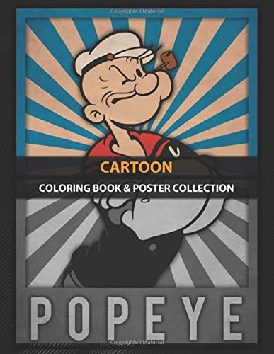 Coloring Book & Poster Collection: Cartoon Popeye Comics