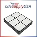 Replacement HEPA Filter to fit Hamilton Beach 04912 TrueAir Air Purifier Models 04160, 04161, 04150 Designed & Engineered By Vacuum Savings