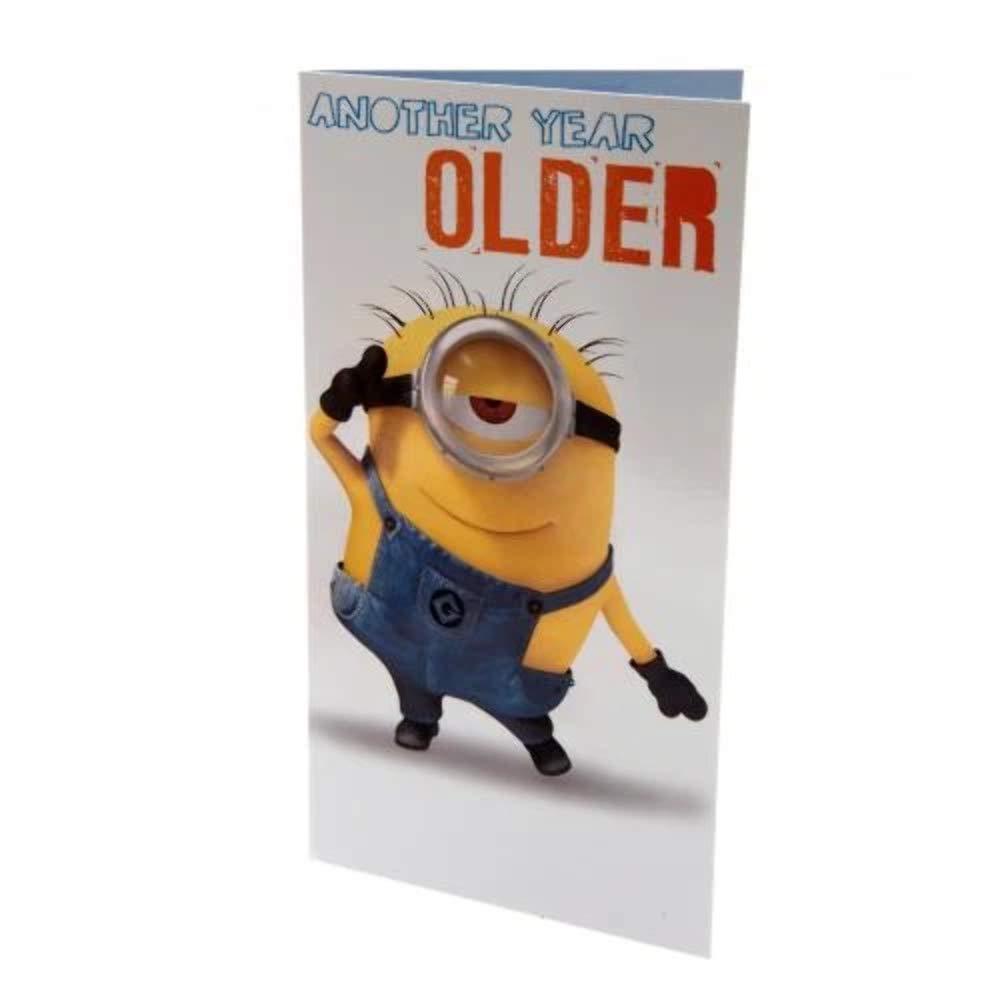 Despicable Me Minion Another Year Older Birthday Card