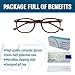 Blue Light Blocking Round Glasses– Anti-Fatigue Computer Eye Glasses to Prevent Headaches and Eye Strains Gamer Glasses