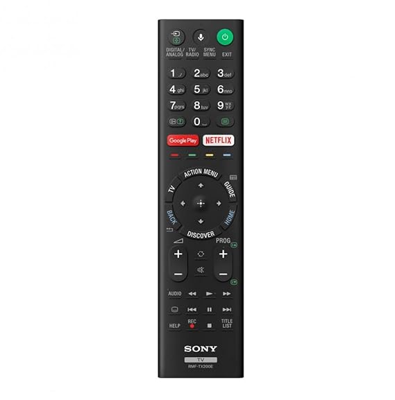 Sony RMF-TX200E / RMFTX200E Original Fernbedienung für Sony Fernseher