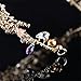 Crystal Rhinestone Crown Gold Tiara for Women Pearl Flower Bridesmaid Hair Accessories