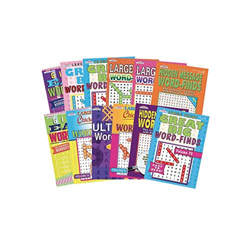 Kappa books Publisher, LLC Word Find Puzzle Book Set (Pack of 12) Kappa books Publisher, LLC Word Find Puzzle Book Set (Pack of 12)