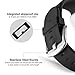 UMTELE Compatible for Watch Sport Band 42mm 44mm, Soft Silicone Replacement Band Sport Strap with Ventilation Holes Replacement with Watch Series 4/3/2/1