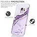 BAISRKE Galaxy S9 Case,Shiny Gold Marble Agate Crystal Design Shock Absorption Soft Clear TPU Edge Bumper and Rigid Hard Plastic Back Cover for Samsung Galaxy S9 5.8